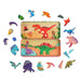 Puzzles mierEdu Travel Magnetic Box - Dinosaur Land