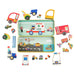 Puzzles mierEdu Travel Magnetic Box - Vehicles