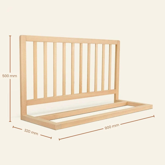 Bed Rail myduckling Natural Eli Kids Bed Rail – 90cm 9361505000805