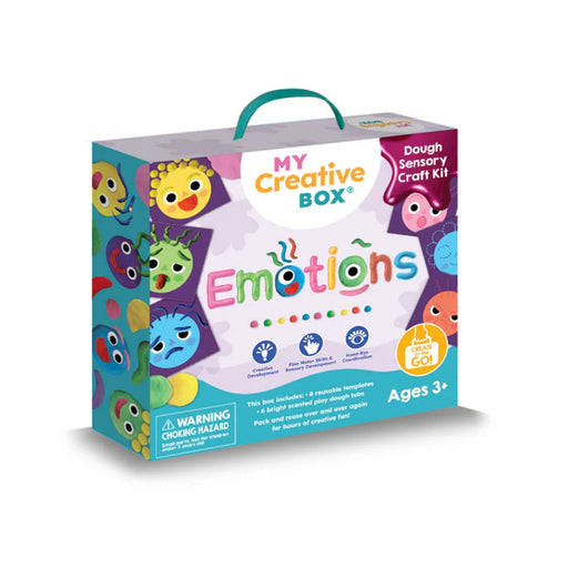 My Creative Box Emotions Dough Sensory Craft Box - Art-Craft - Toypark