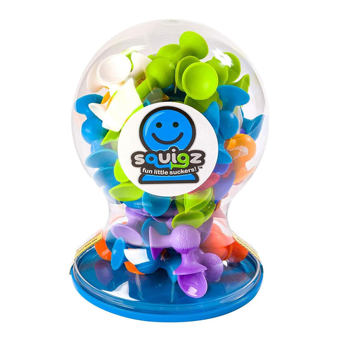 Activity Toys Fat Brain Toys Squigz - Deluxe Set (50 pc)