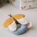 Activity Toys Fabelab Rattle - Bee - Whisper White, 14 cm