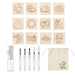 FUNOVA - Stencil, Stamp and Spray Set FN3902