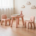 Table & Chair Set Funova Confetti Kids Table and Chairs Set - Peach FN03002