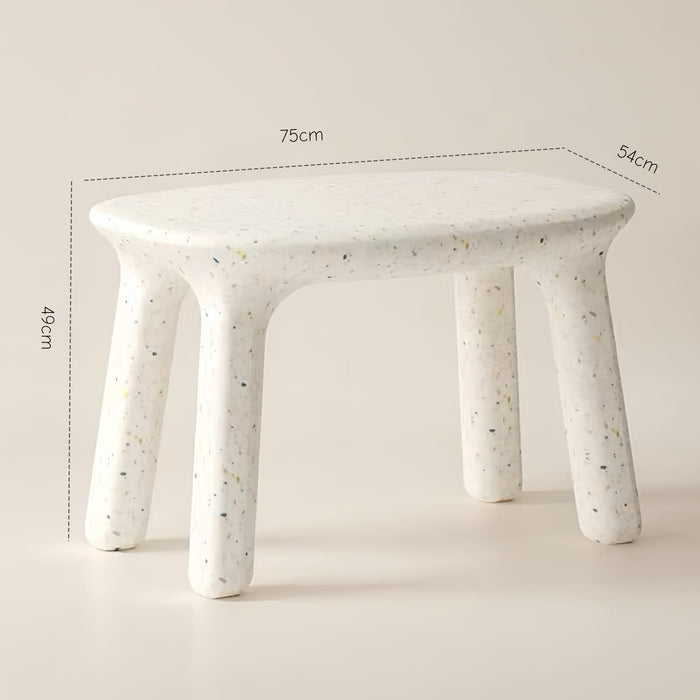 Table & Chair Set Funova Confetti Kids Table and Chairs Set - White FN03001