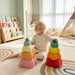 Stacking Toy Funova Kids Stacking Stone - Pastel