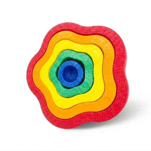 Stacking Toy Funova Kids Stacking Stone - Rainbow