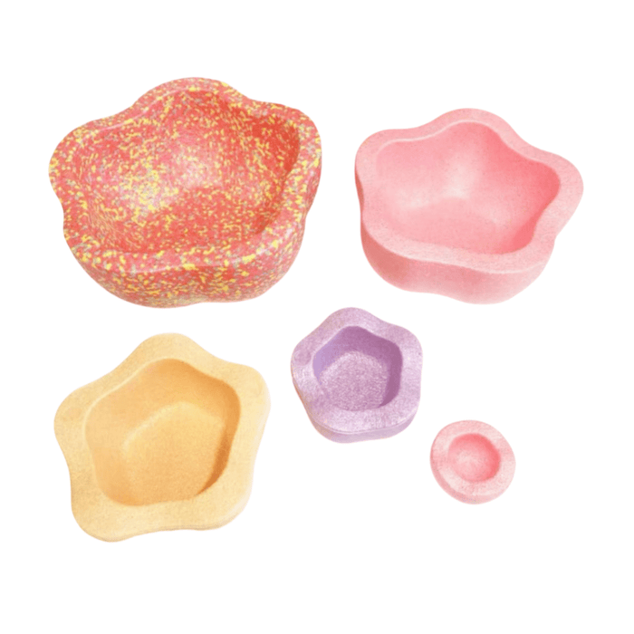 Stacking Toy Funova Stacking Stone - Warm