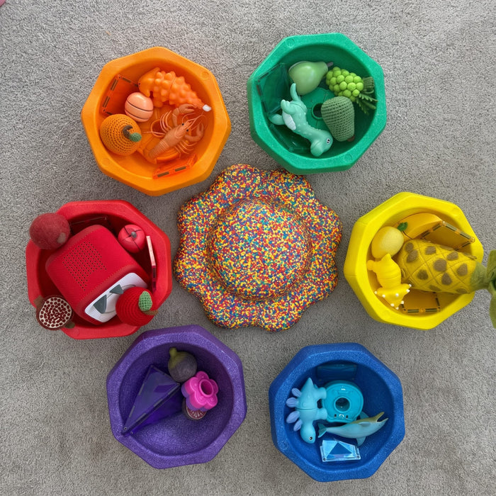 Activity Toys Funova Kids Stepping Stone Set of 6 – Rainbow FN02199
