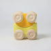 Toy Vehicle Grimm's Stacking Cars Yellow