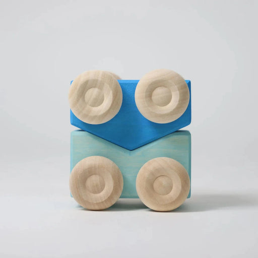 Grimm's Stacking Cars - Blue - Toypark