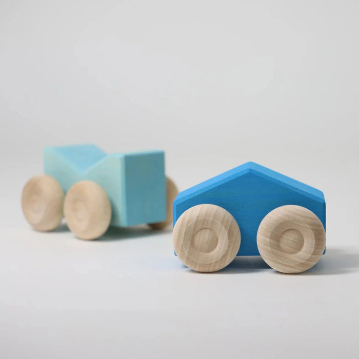 Toy Vehicle Grimm's Stacking Cars Blue