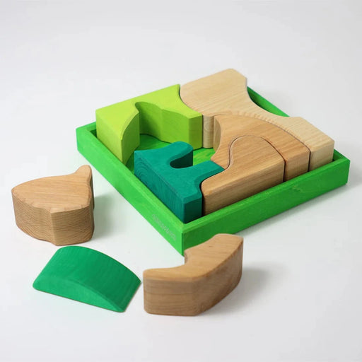 Grimm's Grimm‘s Building Set Green - Open Ended Toys - Toypark