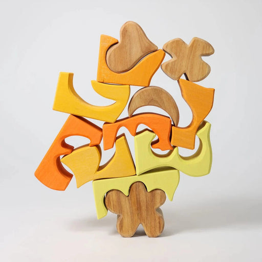 Grimm's Grimm‘s Building Set Yellow - Open Ended Toys - Toypark