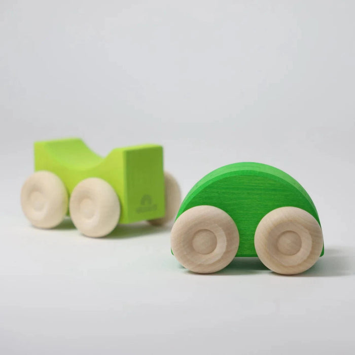 Toy Vehicle Grimm's Stacking Cars Green
