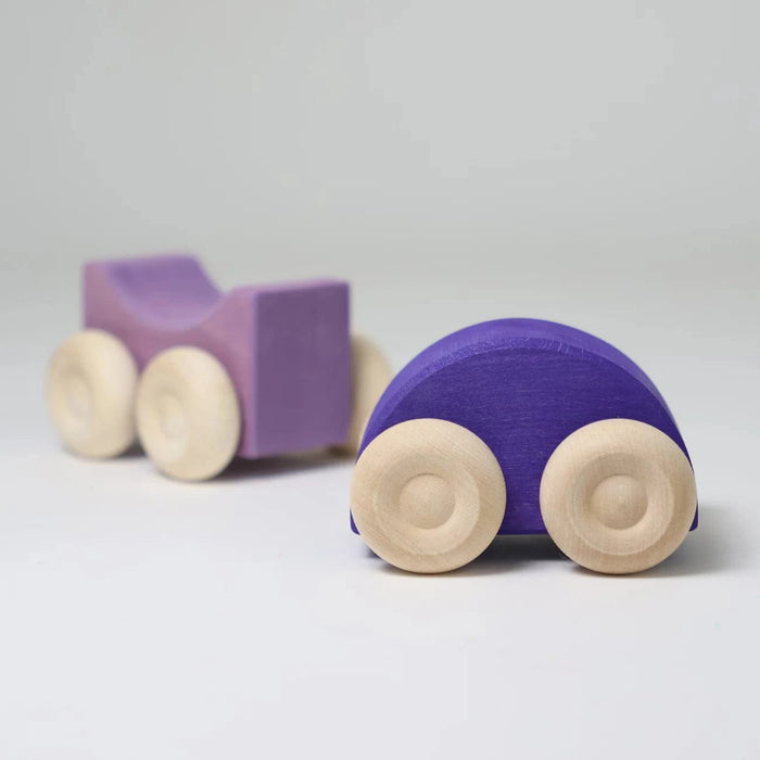 Toy Vehicle Grimm's Stacking Cars Purple