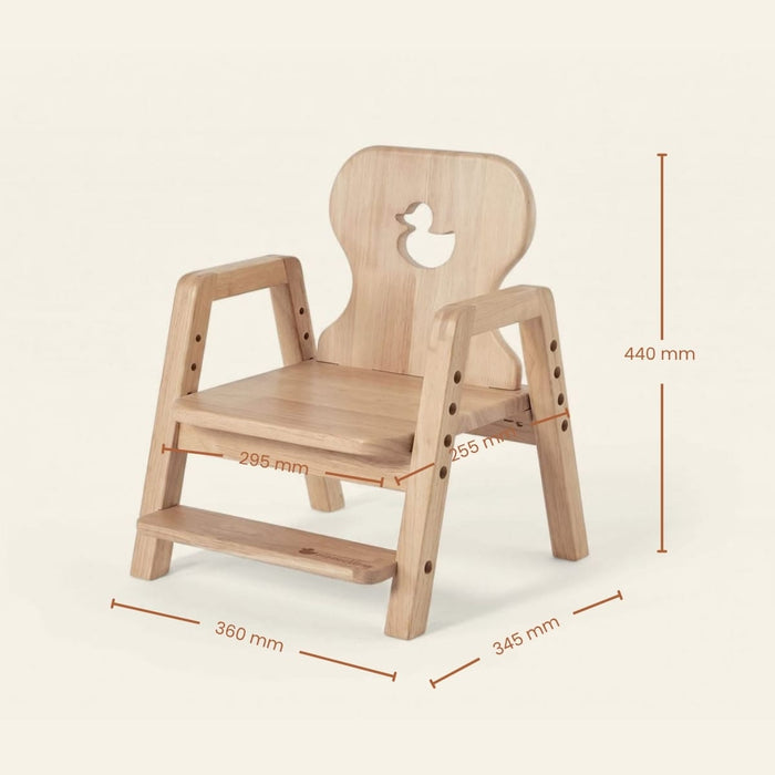 Chair myduckling Solid Wood Adjustable Chair Regular-Activity