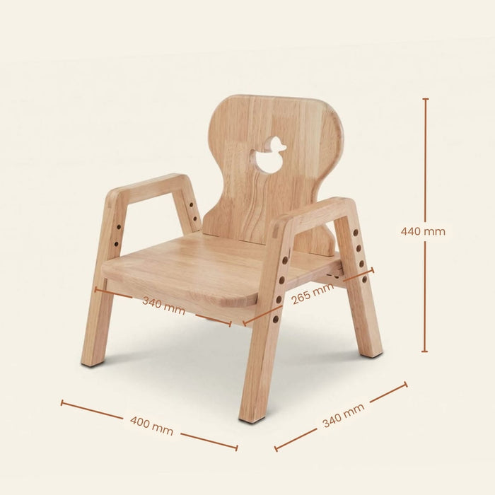 Chair myduckling Solid Wood Adjustable Chair Large-Primary