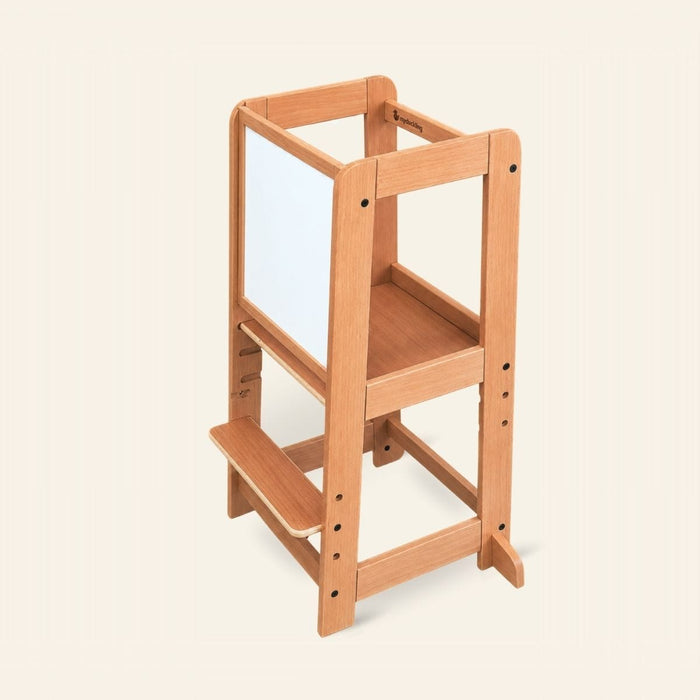 Wooden Learning Towers myduckling LYRA Pro Beechwood Adjustable Learning Tower - Natural 9361505000867