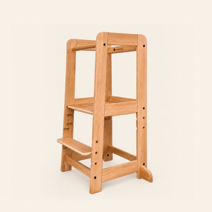 Wooden Learning Towers myduckling LYRA Pro Beechwood Adjustable Learning Tower - Natural 9361505000867