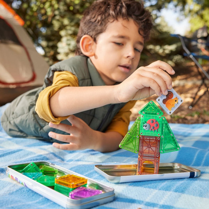 Magnetic Tiles MAGNA-TILES - microMAGS - Tree House 24-Piece Travel Set