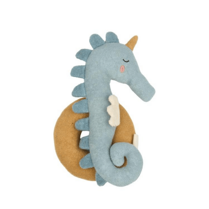 Activity Toys Fabelab Rattle - Seahorse, Slate, 21 cm