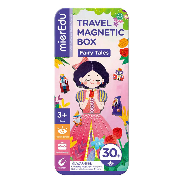 Puzzles mierEdu Travel Magnetic Box - Fairy Tales