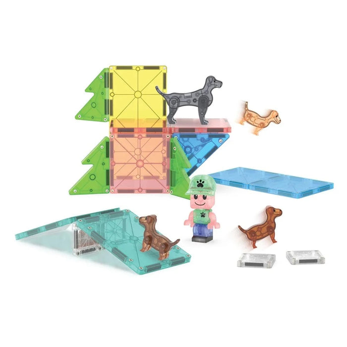 Magnetic Tiles MAGNA-TILES - Puppy Park - 27 Piece