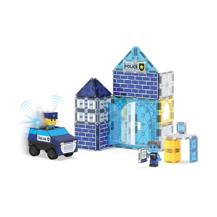 Magnetic Tiles MAGNA-TILES - Police Station - 35  Piece