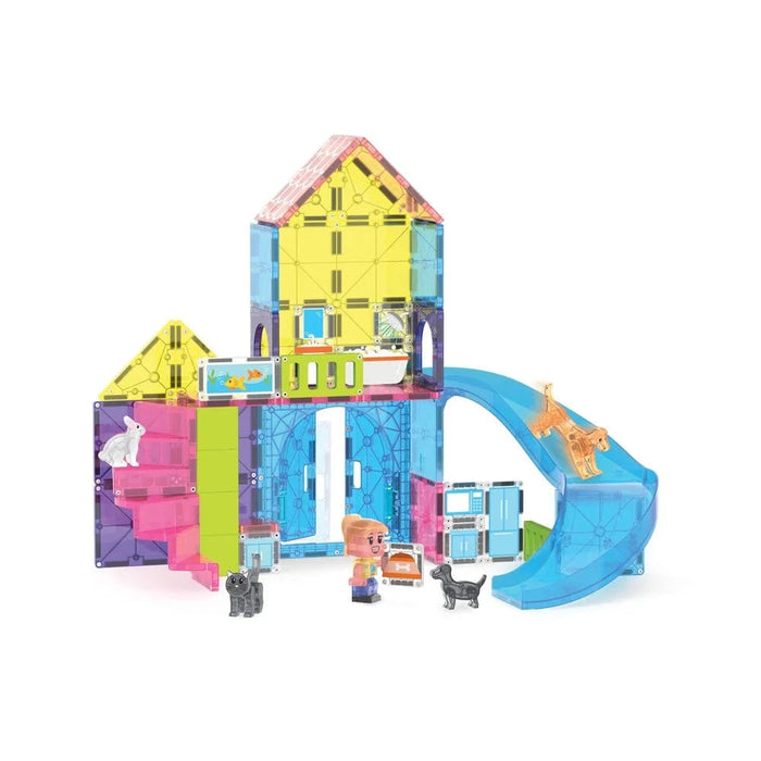 Magnetic Tiles MAGNA-TILES - Pet Playhouse - 50  Piece