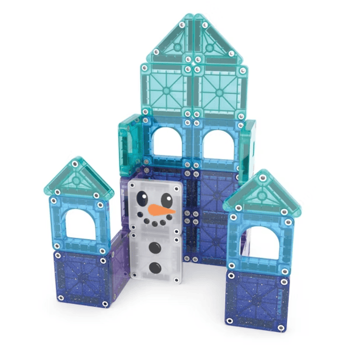 Magnetic Tiles MAGNA‑TILES - microMAGS Winter Wonder Travel Set - 26 Piece 850025176644