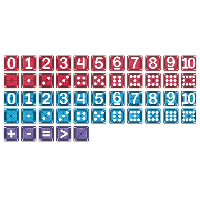 Magna-Tiles MicroMAGS - Learn Numbers - Learn Numbers - Toypark