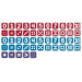 Magna-Tiles MicroMAGS - Learn Numbers - Learn Numbers - Toypark
