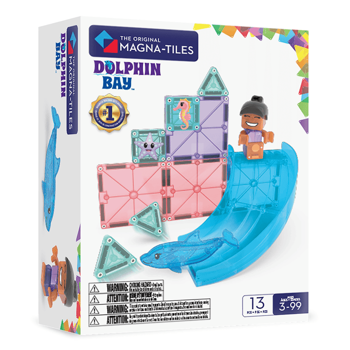 Magnetic Tiles MAGNA-TILES - Dolphin Bay - 13 Piece