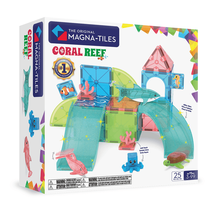 Magnetic Tiles MAGNA-TILES - Coral Reef - 25 Piece