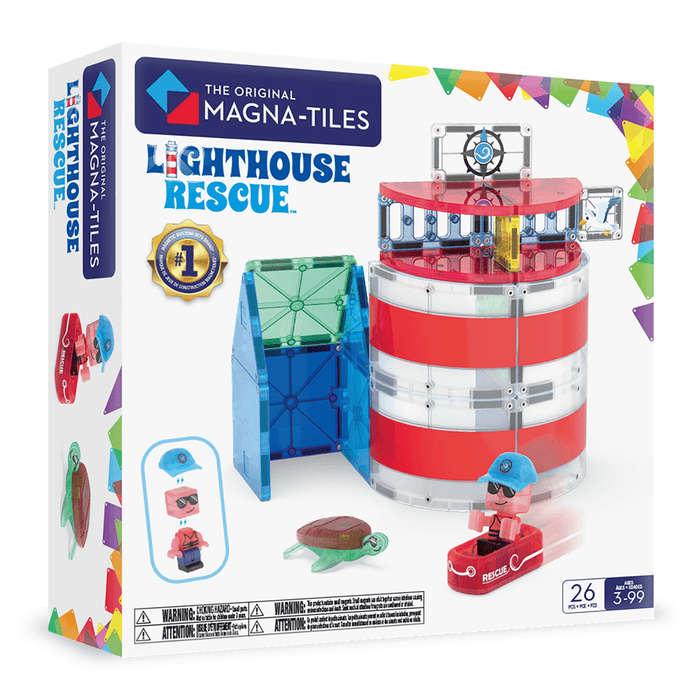Magnetic Tiles MAGNA-TILES - Lighthouse Rescue - 26 Piece