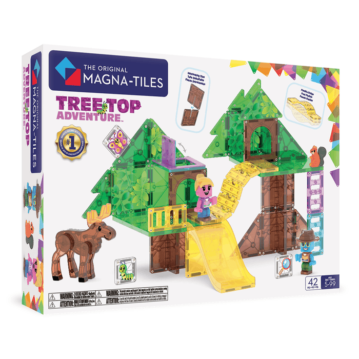 Magnetic Tiles MAGNA-TILES - Treetop Adventure - 42 Piece