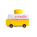 Toy Vehicle Candylab Yellow Macaron Van