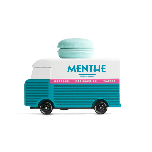 Toy Vehicle Candylab Blue Macaron Van
