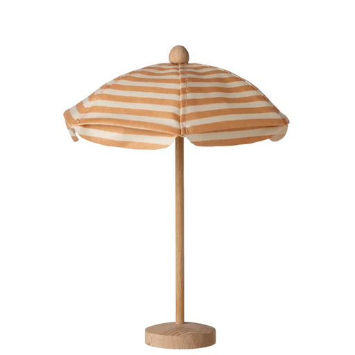 Maileg Beach Umbrella Mouse Soft Coral - Coral - Toypark