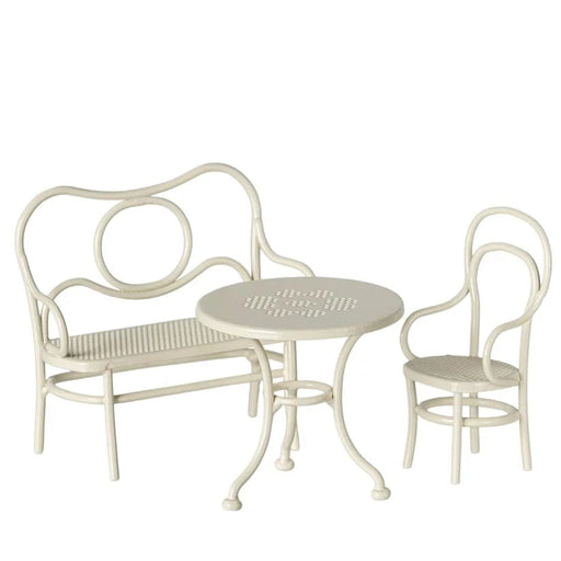 Maileg Cafe Set Mouse Small off-white - Doll House Furniture - Toypark