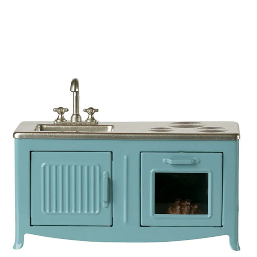 Maileg Kitchen Mouse Blue - Blue - Toypark