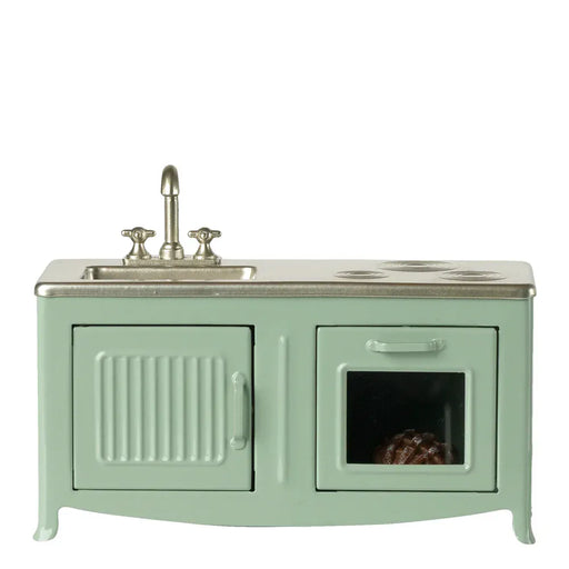Maileg Kitchen Mouse Mint - Mint - Toypark