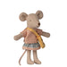 Doll Toys Maileg Little Sister Mouse with Bag