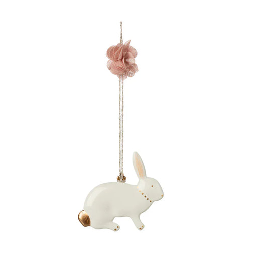 Maileg Metal Ornament Bunny Sitting - Doll Accessories - Toypark