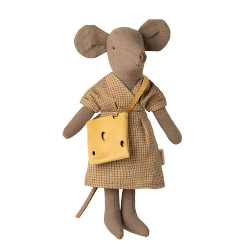 Maileg Mum Mouse Light Brown - Brown - Toypark