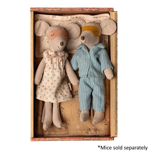Maileg Nightgown Mum Mouse Light Grey - Doll Toys - Toypark