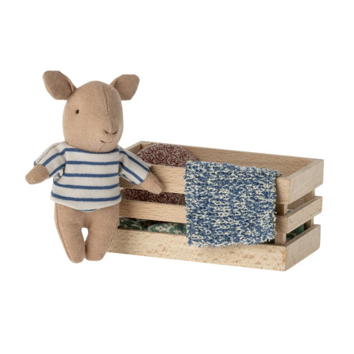 Maileg Pig in Box Baby Boy - Danish Doll Toys - Toypark