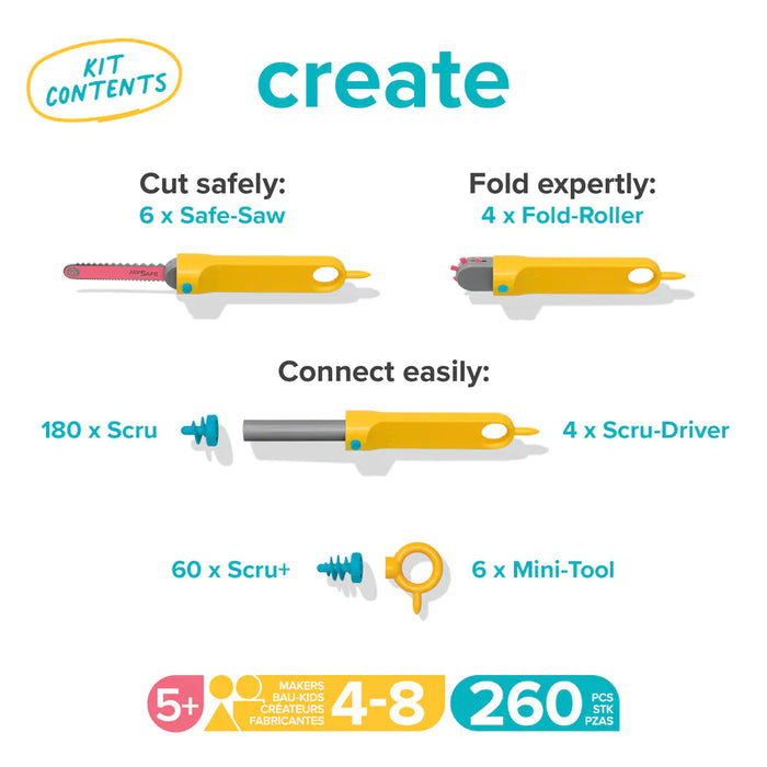 Construction Tool Makedo Create Kit