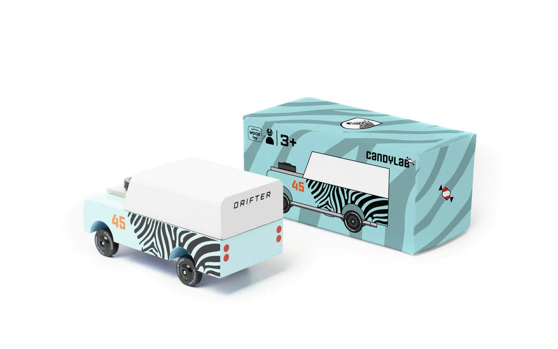 Toy Vehicle Candylab Mini Zebra Drifter